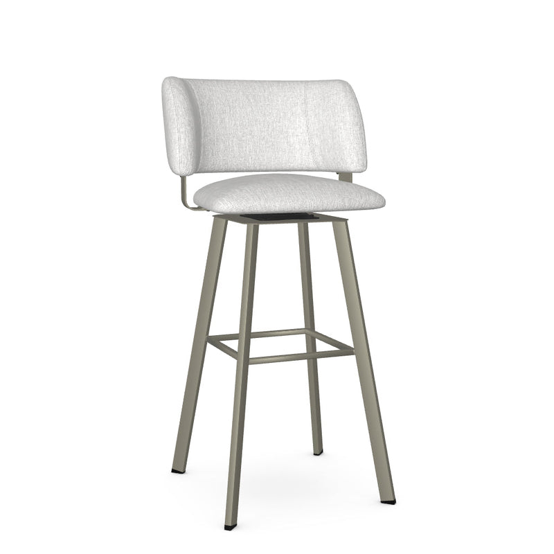 Easton Swivel Spectator Stool -Upholstered