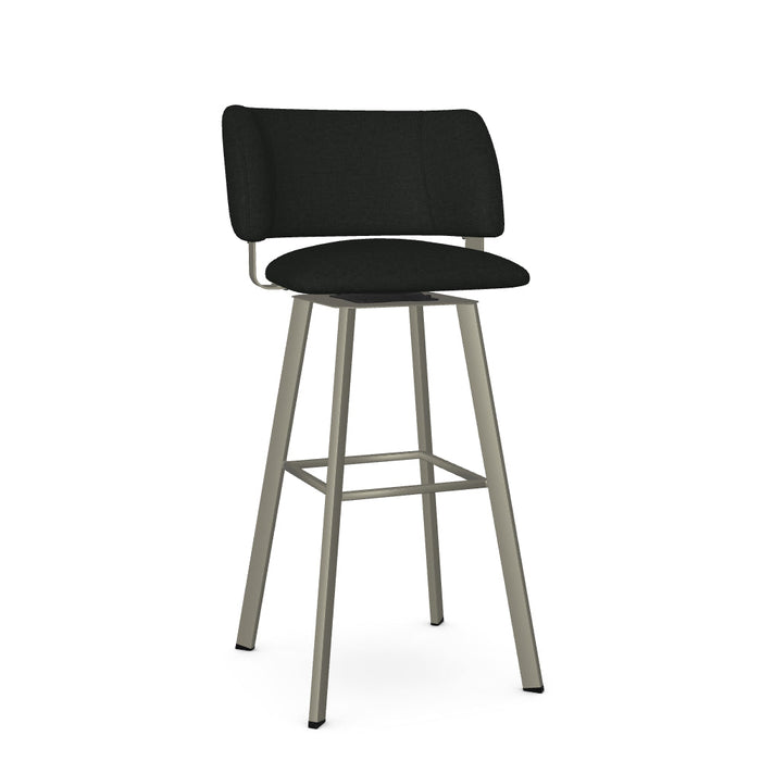 Easton Swivel Spectator Stool -Upholstered