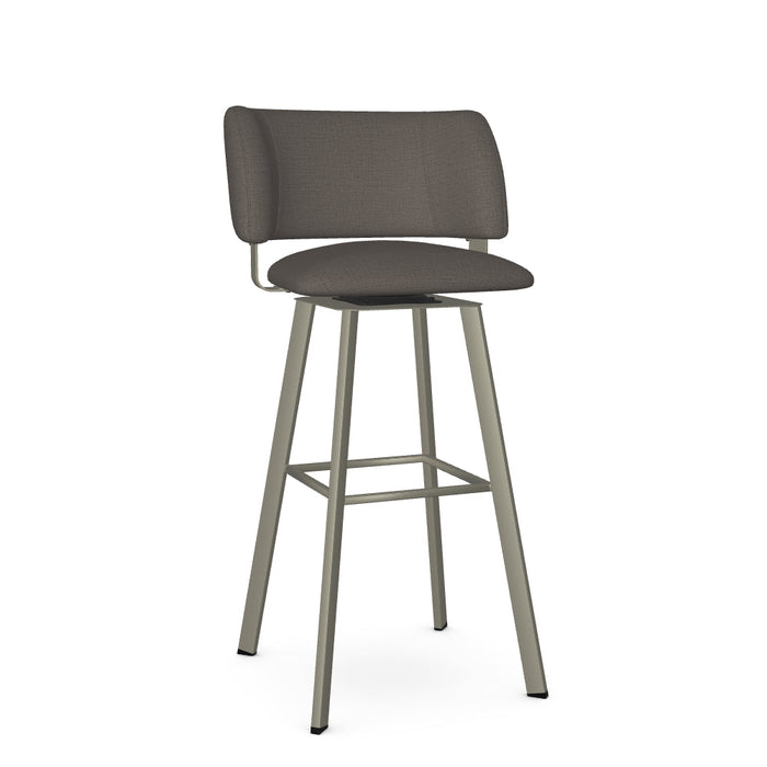 Easton Swivel Spectator Stool -Upholstered