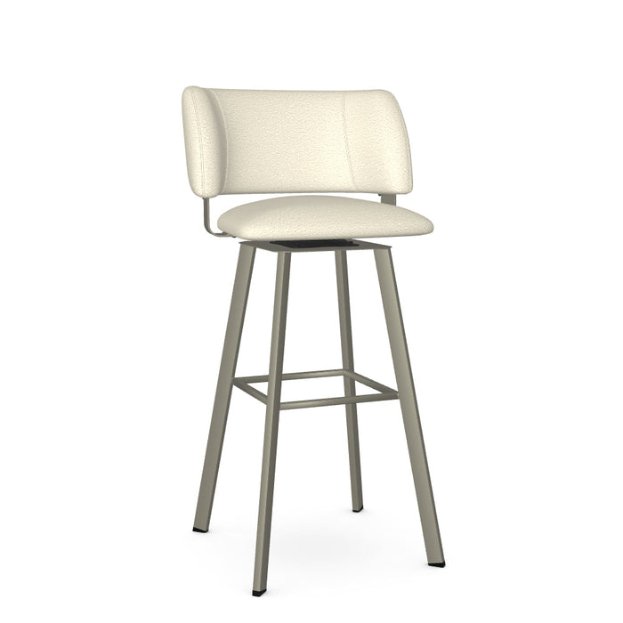 Easton Swivel Spectator Stool -Upholstered