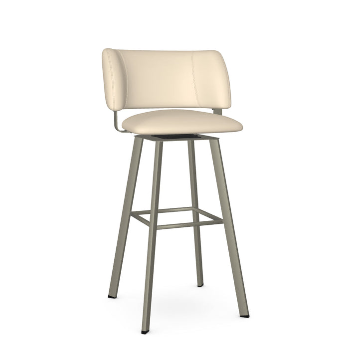 Easton Swivel Spectator Stool -Upholstered