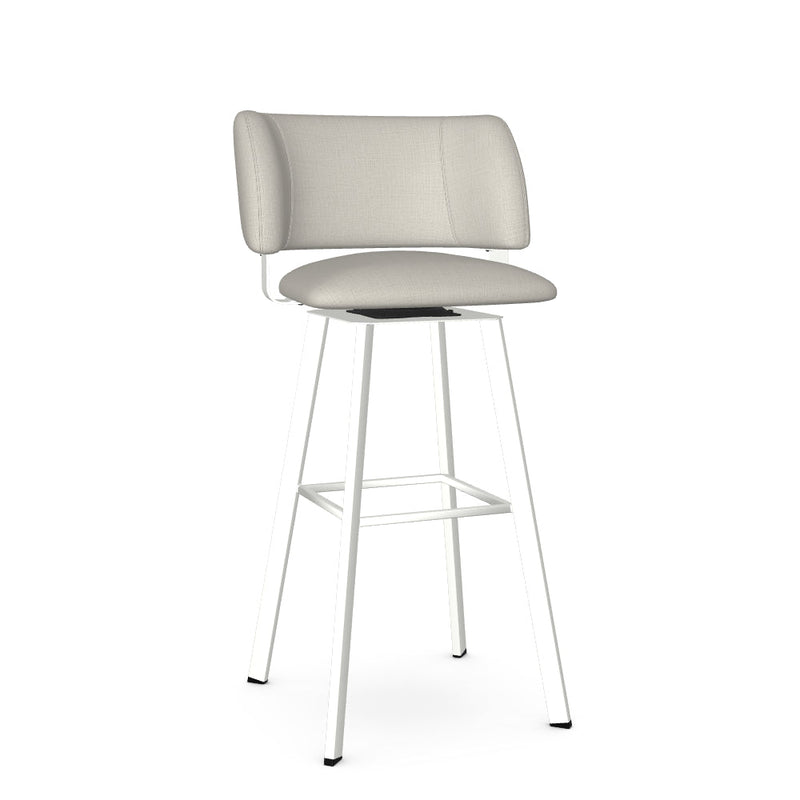 Easton Swivel Spectator Stool -Upholstered
