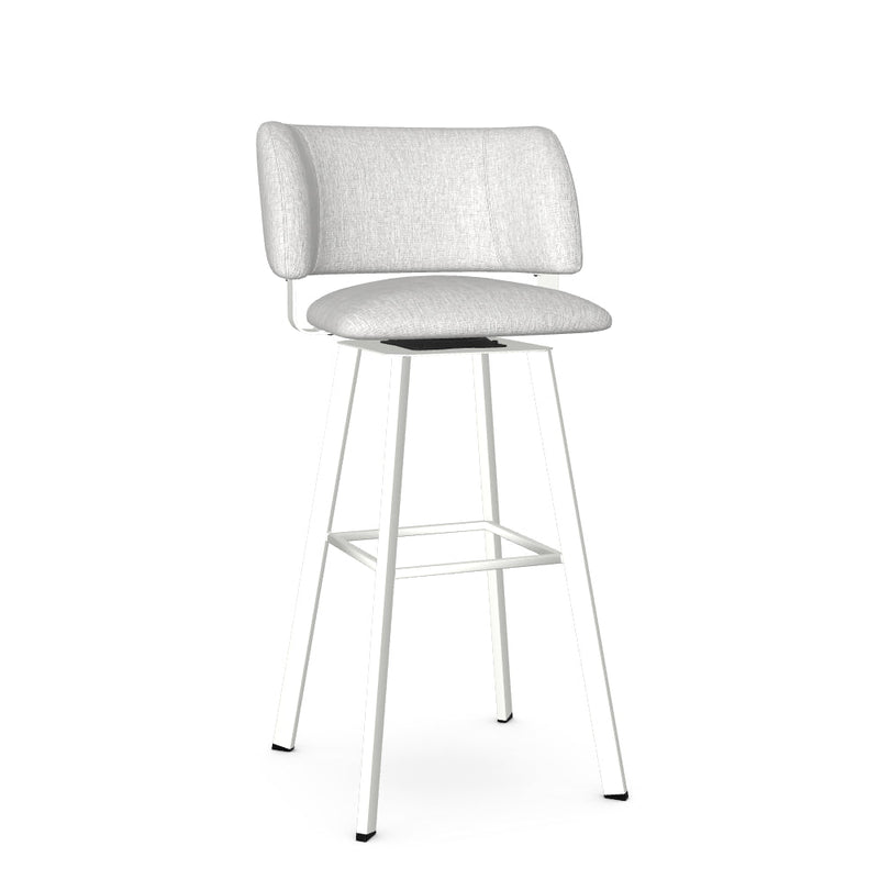 Easton Swivel Spectator Stool -Upholstered