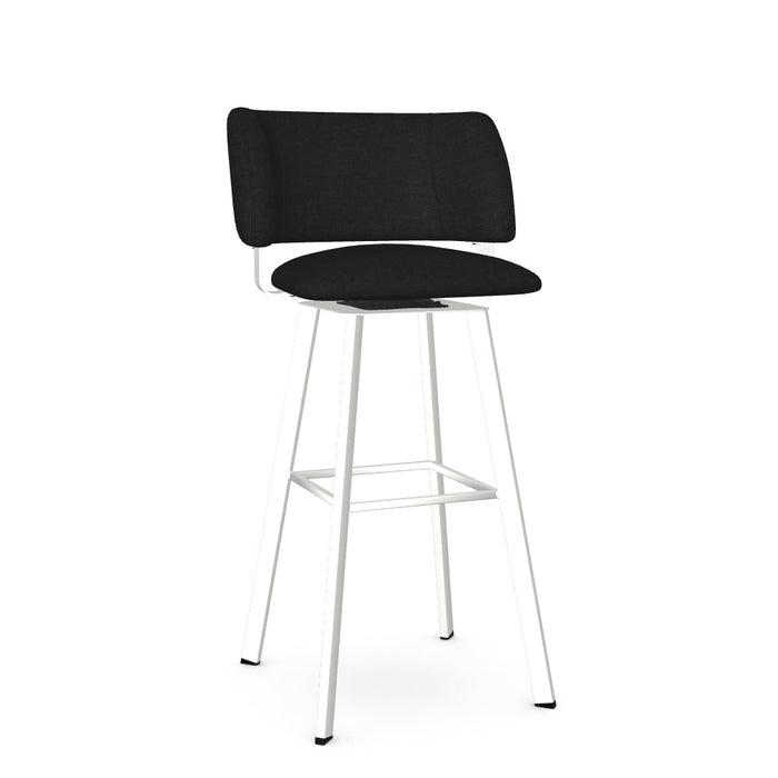 Easton Swivel Spectator Stool -Upholstered