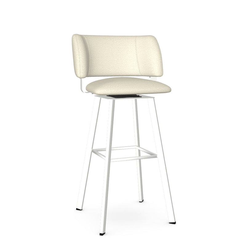 Easton Swivel Spectator Stool -Upholstered