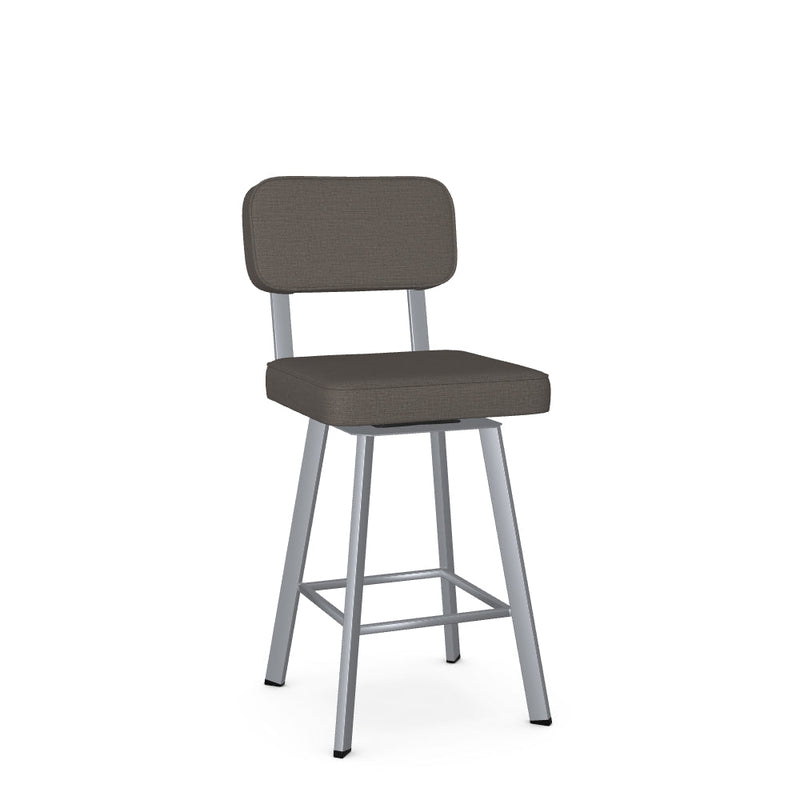 Brixton Swivel Counter Stool -Upholstered
