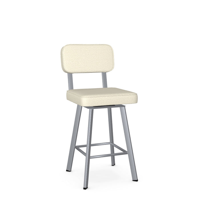 Brixton Swivel Counter Stool -Upholstered
