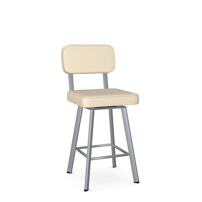 Brixton Swivel Counter Stool -Upholstered