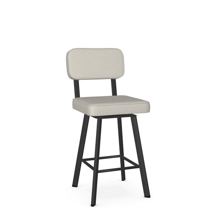 Brixton Swivel Counter Stool -Upholstered