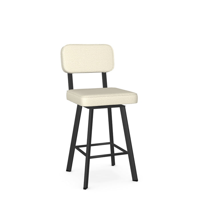 Brixton Swivel Counter Stool -Upholstered