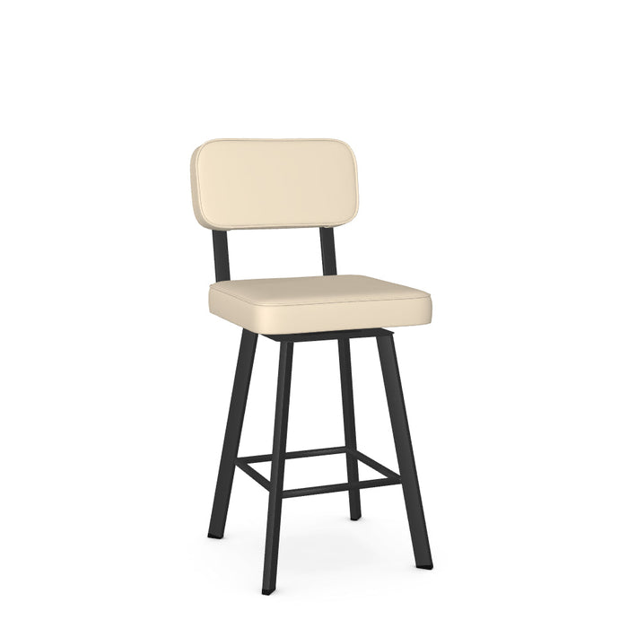 Brixton Swivel Counter Stool -Upholstered