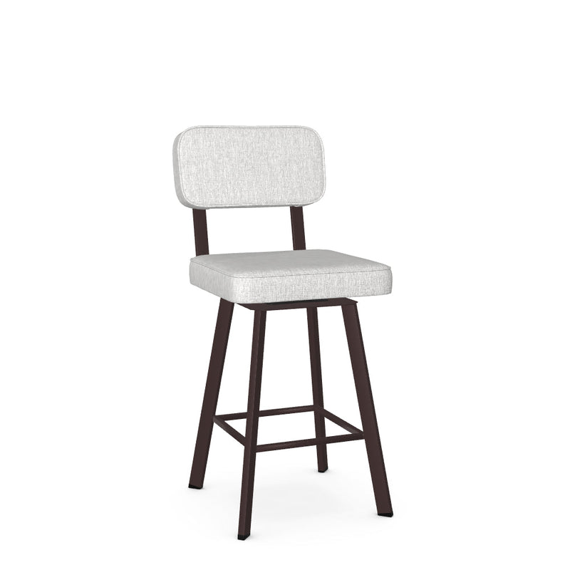Brixton Swivel Counter Stool -Upholstered