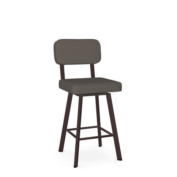 Brixton Swivel Counter Stool -Upholstered