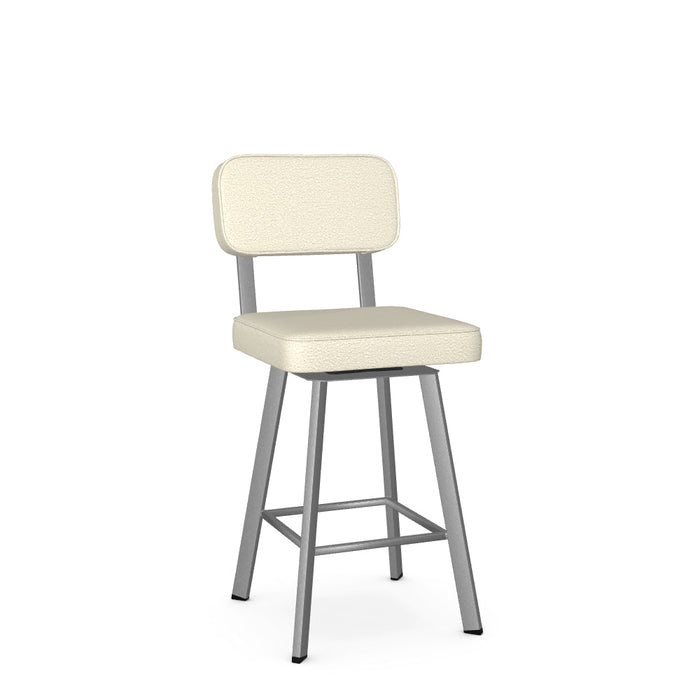 Brixton Swivel Counter Stool -Upholstered