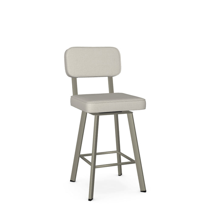 Brixton Swivel Counter Stool -Upholstered