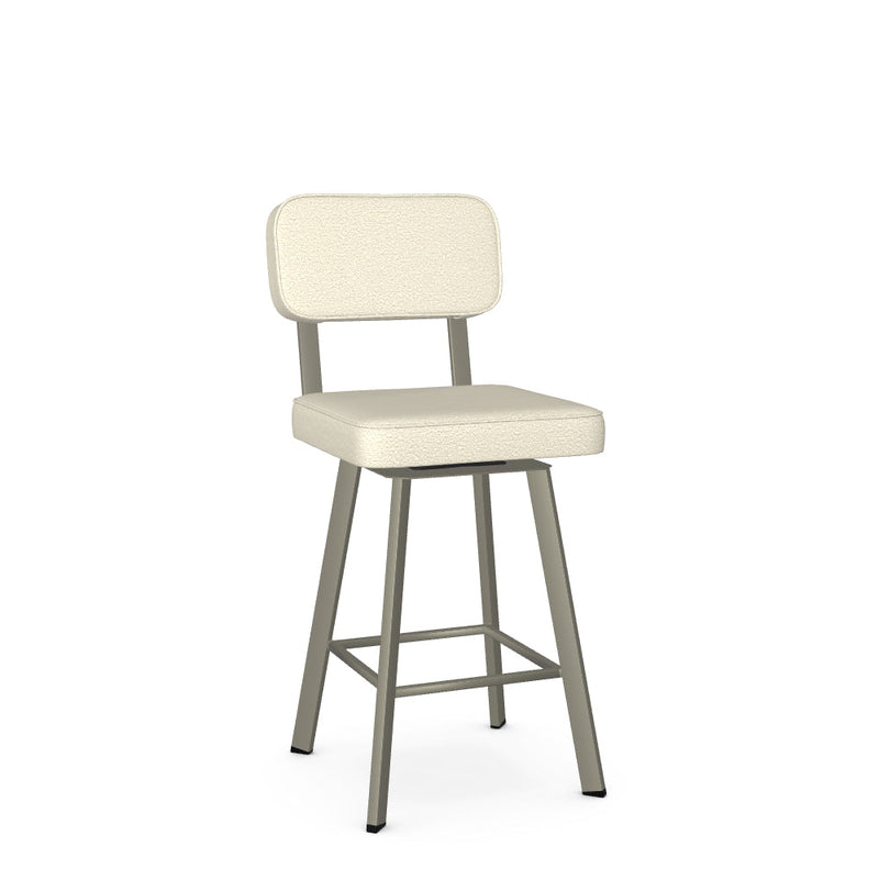 Brixton Swivel Counter Stool -Upholstered