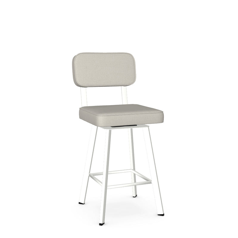 Brixton Swivel Counter Stool -Upholstered