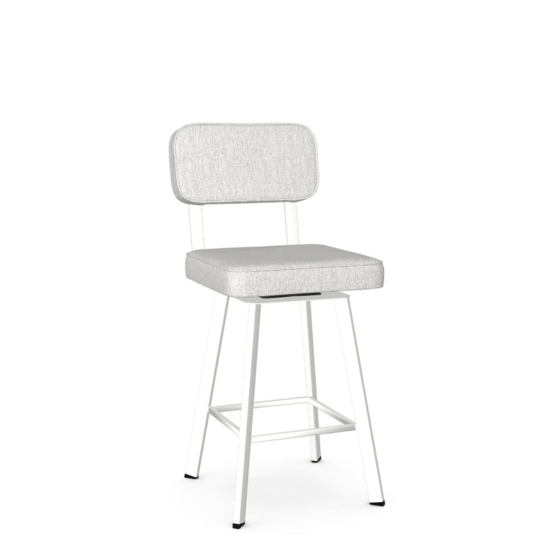 Brixton Swivel Counter Stool -Upholstered