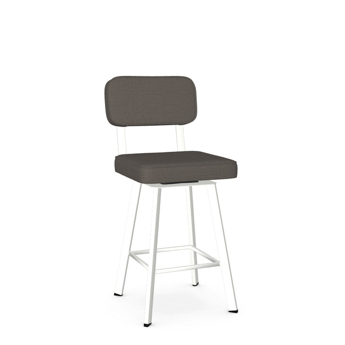 Brixton Swivel Counter Stool -Upholstered