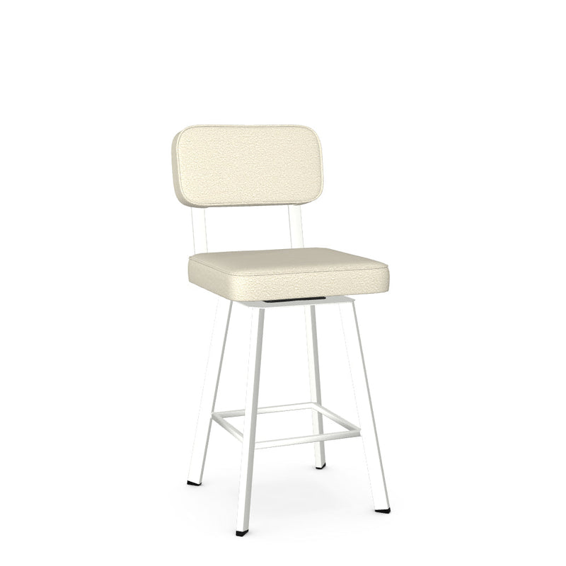 Brixton Swivel Counter Stool -Upholstered