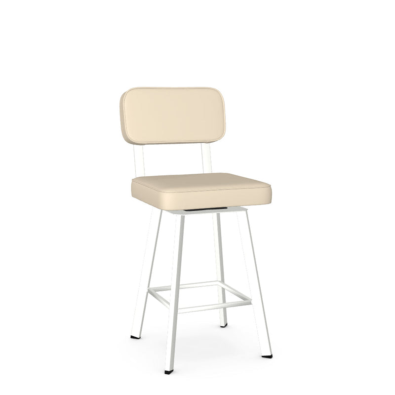 Brixton Swivel Counter Stool -Upholstered