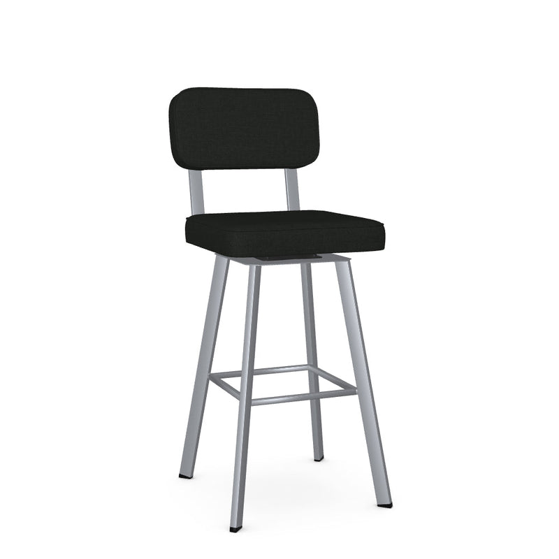 Brixton Swivel Bar Stool -Upholstered
