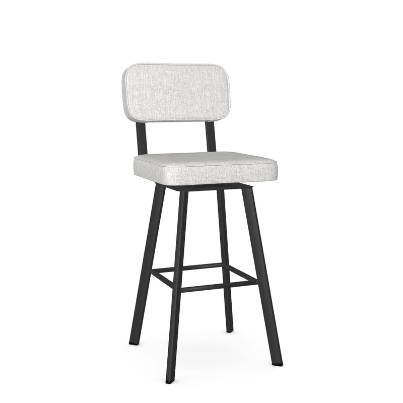 Brixton Swivel Bar Stool -Upholstered
