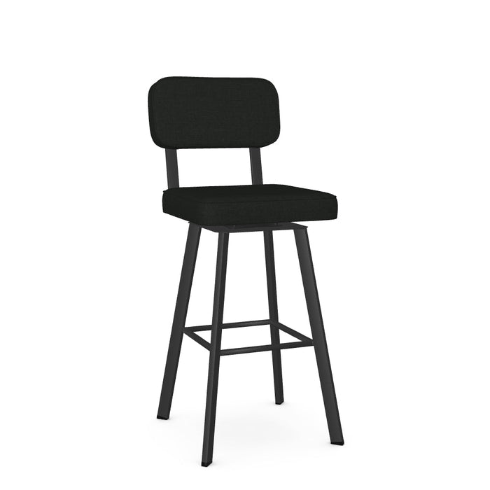 Brixton Swivel Bar Stool -Upholstered