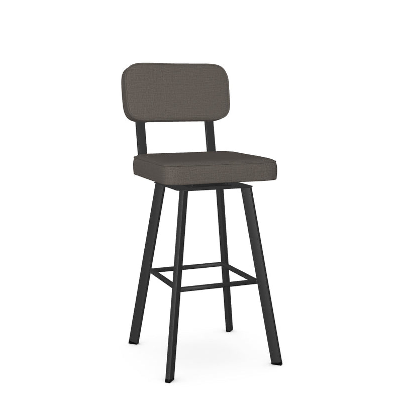 Brixton Swivel Bar Stool -Upholstered
