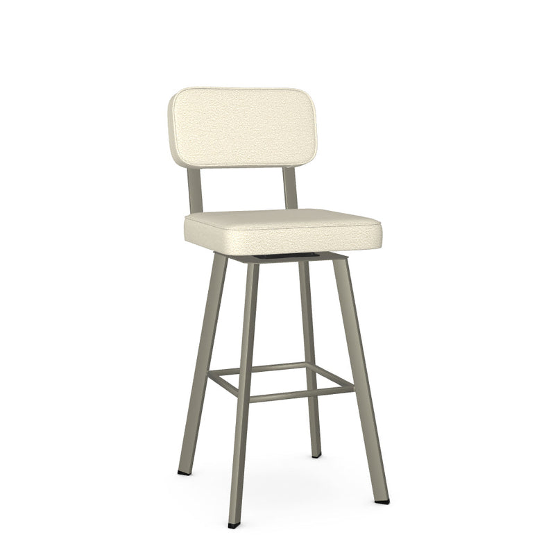 Brixton Swivel Bar Stool -Upholstered