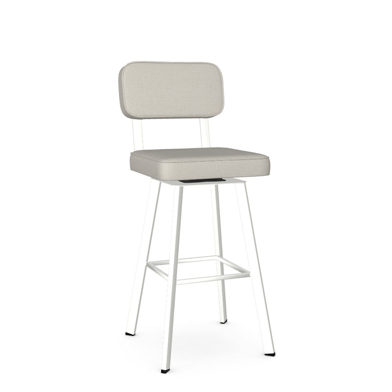 Brixton Swivel Bar Stool -Upholstered