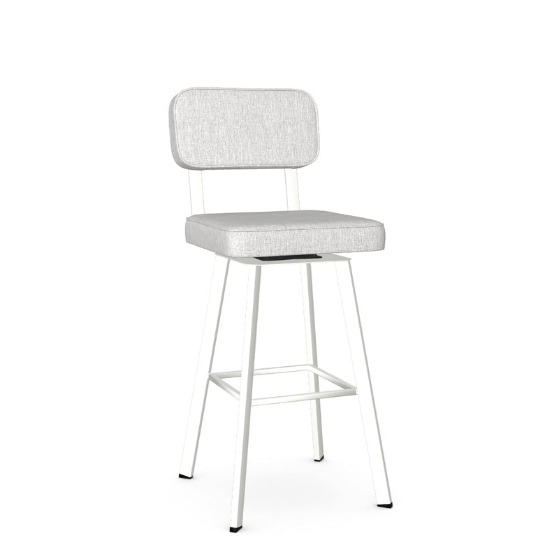 Brixton Swivel Bar Stool -Upholstered