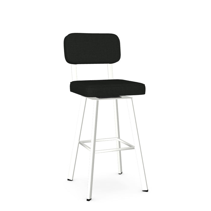 Brixton Swivel Bar Stool -Upholstered