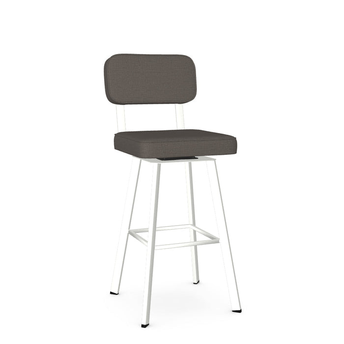 Brixton Swivel Bar Stool -Upholstered