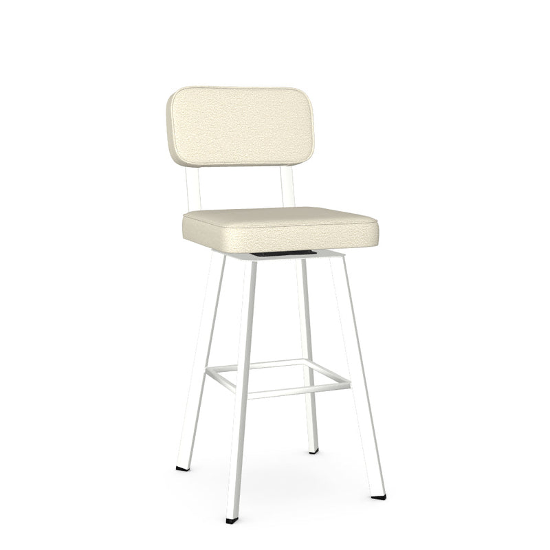 Brixton Swivel Bar Stool -Upholstered