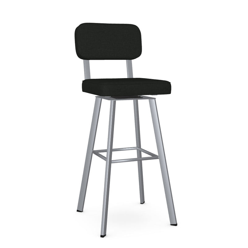 Brixton Swivel Spectator Stool -Upholstered