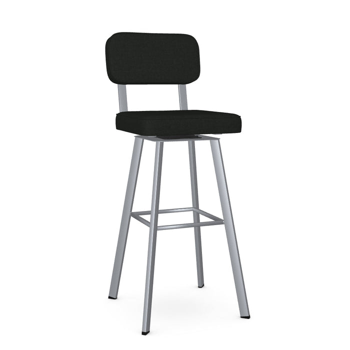 Brixton Swivel Spectator Stool -Upholstered