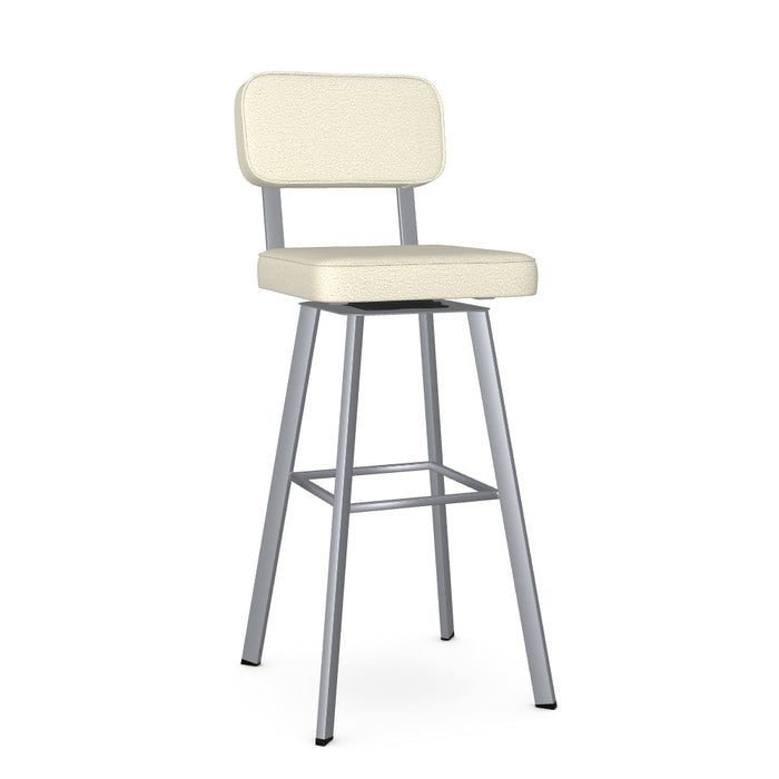 Brixton Swivel Spectator Stool -Upholstered