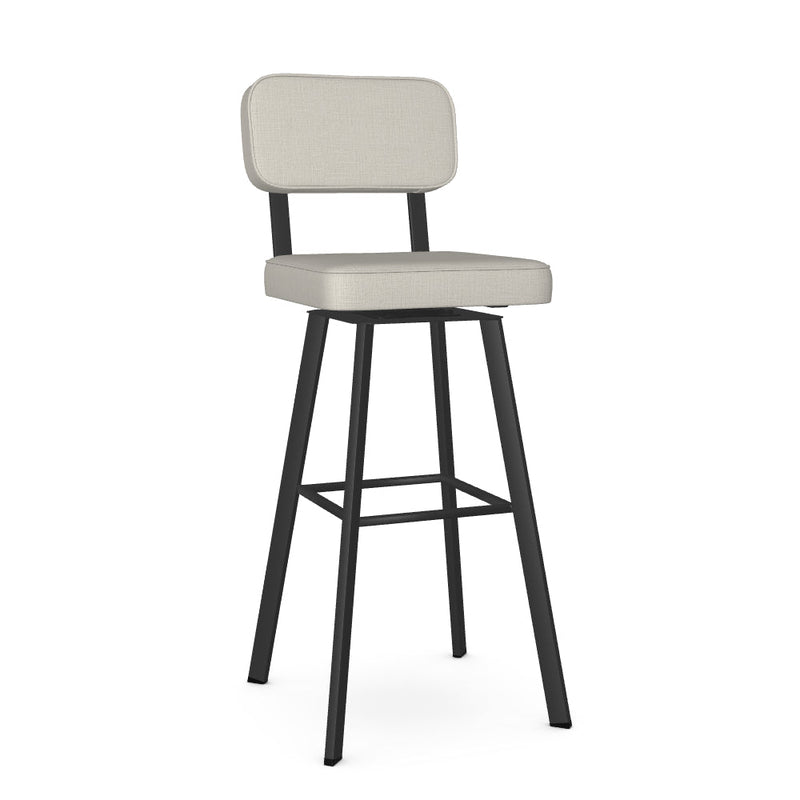 Brixton Swivel Spectator Stool -Upholstered