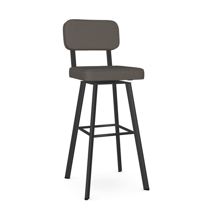 Brixton Swivel Spectator Stool -Upholstered