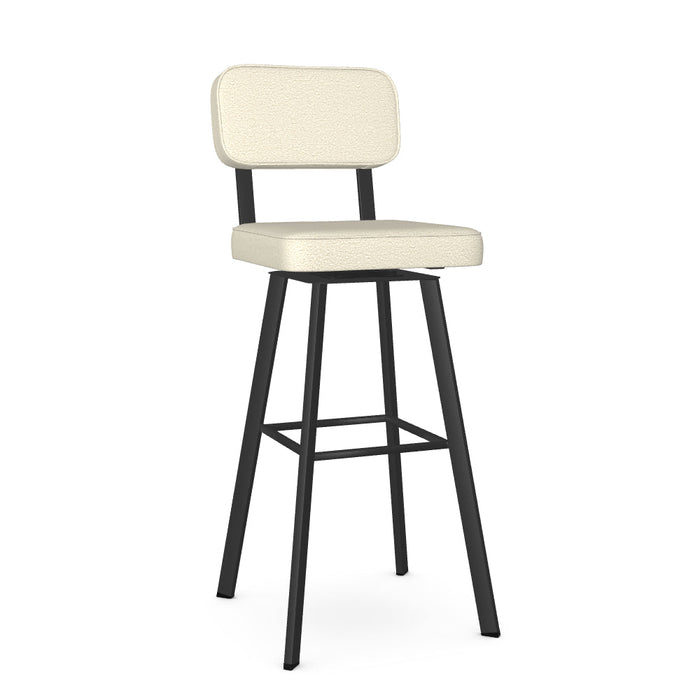 Brixton Swivel Spectator Stool -Upholstered