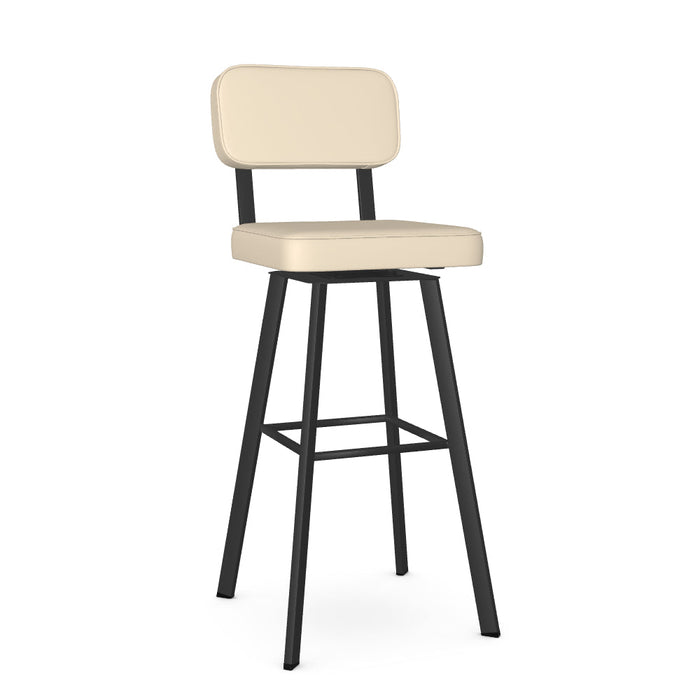 Brixton Swivel Spectator Stool -Upholstered