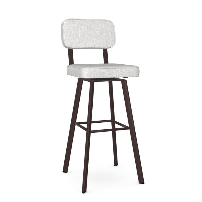 Brixton Swivel Spectator Stool -Upholstered