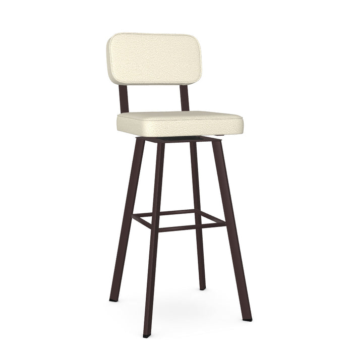 Brixton Swivel Spectator Stool -Upholstered
