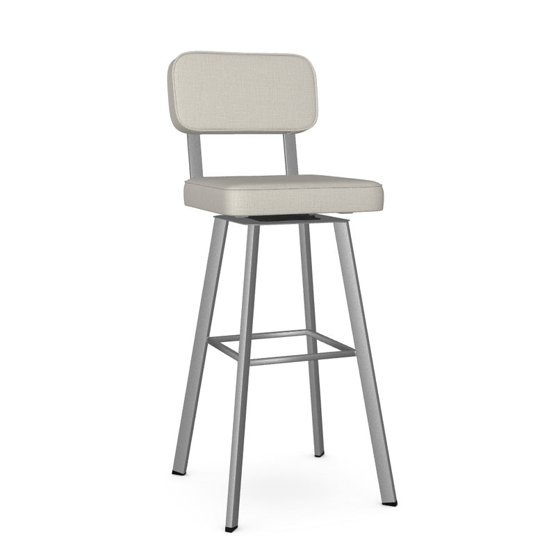 Brixton Swivel Spectator Stool -Upholstered