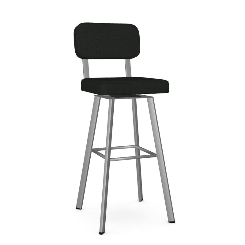 Brixton Swivel Spectator Stool -Upholstered