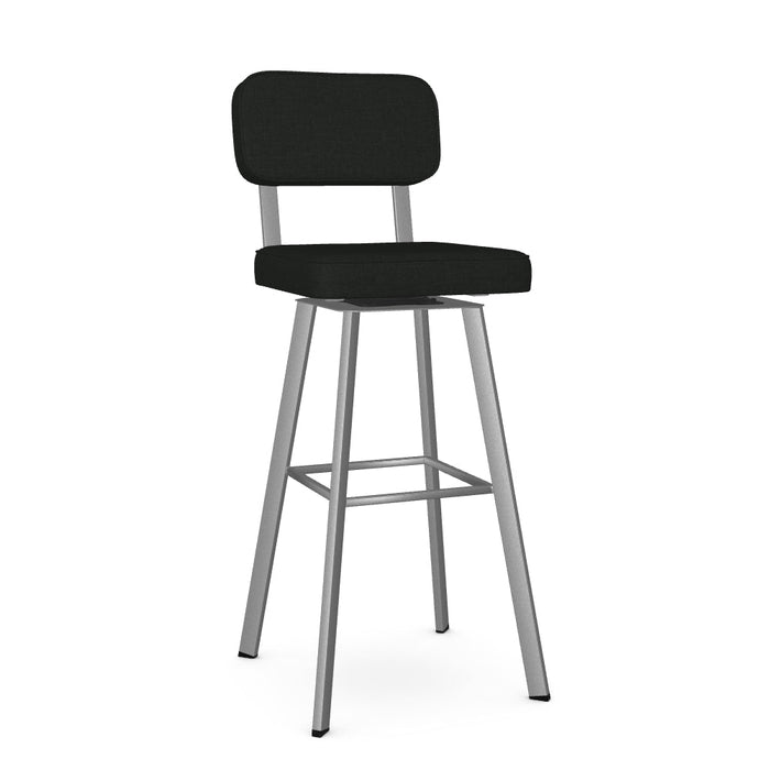 Brixton Swivel Spectator Stool -Upholstered