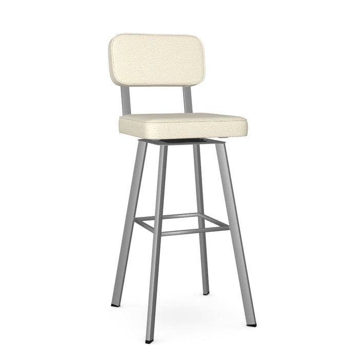 Brixton Swivel Spectator Stool -Upholstered