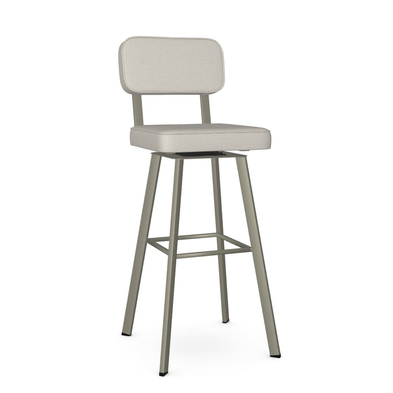 Brixton Swivel Spectator Stool -Upholstered
