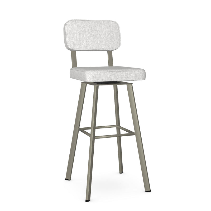 Brixton Swivel Spectator Stool -Upholstered